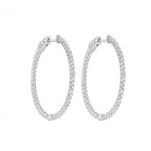 Gems One 14Kt White Gold Diamond (2Ctw) Earring - FE1205-4WC