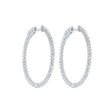 Gems One 14Kt White Gold Diamond (2Ctw) Earring - FE1205-4WC
