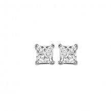 Gems One 14Kt White Gold Diamond (1/2Ctw) Earring - PC8050P1-4W