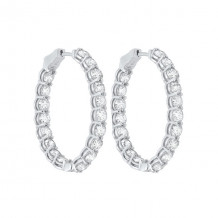 Gems One 14Kt White Gold Diamond (11Ctw) Earring - FE1241-4WC
