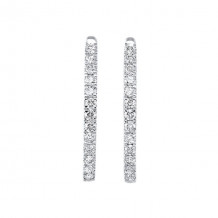 Gems One 14Kt White Gold Diamond (1/2Ctw) Earring - ER10557/50-4WF