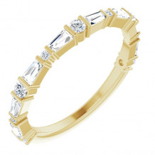 14K Yellow 1/2 CTW Diamond Anniversary Band - 123572601P