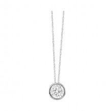 Gems One 14Kt White Gold Diamond (1/6Ctw) Pendant - PD10728-4WD