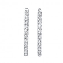 Gems One 14Kt White Gold Diamond (1Ctw) Earring - ER10557/100-4WF