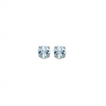Gems One 14Kt White Gold Aquamarine (1/2 Ctw) Earring - EAR40-4W