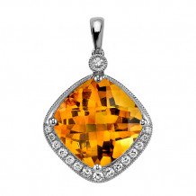 Stanton Color 14k Gold Citrine Pendant