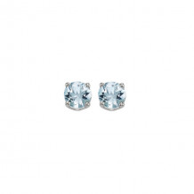 Gems One 14Kt White Gold Aquamarine (7/8 Ctw) Earring - EAR45-4W