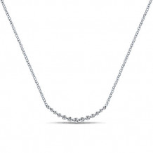 Gabriel & Co. 14k White Gold Lusso Diamond Necklace - NK4942W45JJ