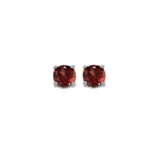 Gems One 14Kt White Gold Garnet (1/2 Ctw) Earring - EGR40-4W