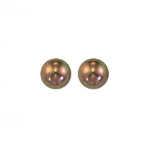 Gems One Silver Pearl (2 Ctw) Earring - FCPS5.5-SS