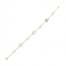 Gems One 10Kt Yellow Gold Bracelet - BC10164-1YPMOP