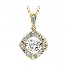 Gems One 14KT Yellow Gold & Diamond Rhythm Of Love Neckwear Pendant  - 1 ctw - ROL1154-4YC