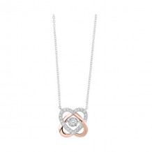Gems One 10Kt White Rose Gold Diamond (1/4Ctw) Necklace - NK10188-1WPC