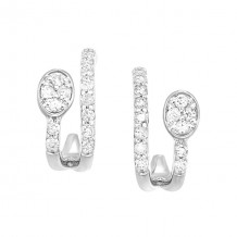 Gems One 10Kt White Gold Diamond (1/4Ctw) Earring - ER10657-1WD