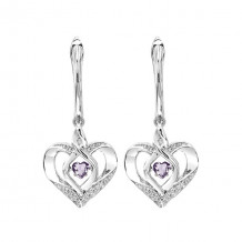 Gems One Ss Dia Rol-Birthst Heart Bas Ear - ROL2165SY