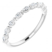 Platinum 1/4 CTW Diamond Anniversary Band - 123294603P