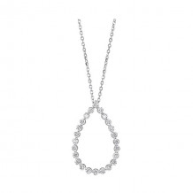 Gems One 14Kt White Gold Diamond (1/2Ctw) Pendant - PD10413-4WF