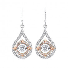 Gems One Silver Cubic Zirconia Earring - ER10153-SS