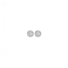 Gems One 14Kt White Gold Diamond (1/10 Ctw) Earring - FE4153/10-4WC