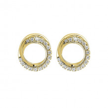 Gems One 10Kt Yellow Gold Diamond (1/6Ctw) Earring - ER24870-1YD
