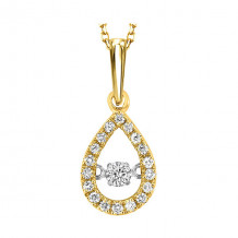 Gems One 10Kt Yellow Gold Diamond (1/5Ctw) Pendant - ROL1023-1YC