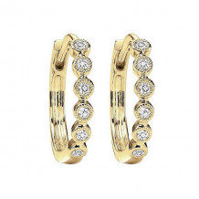 Gems One 10Kt Yellow Gold Diamond (1/8Ctw) Earring - FE2044-1YD