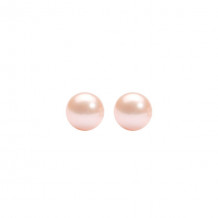 Gems One Silver Pearl (2 Ctw) Earring - FOPS4.5-SS