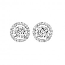 Gems One 14Kt White Gold Diamond (1/4Ctw) Earring - EJR1005-4WC