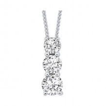 Gems One 14Kt White Gold Diamond (1Ctw) Pendant - PD10314-4WF