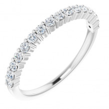 14K White 1/3 CTW Diamond Anniversary Band - 12287760028P