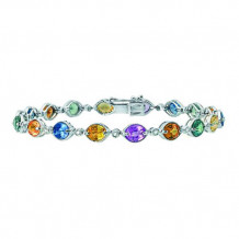 Stanton Color 14k Gold Multi-Sapphire Bracelet