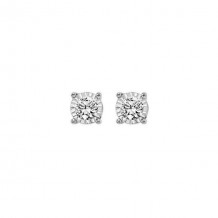 Gems One 14Kt White Gold Diamond (1/3Ctw) Earring - FE1259/30-4WC