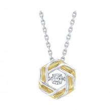 Gems One Silver Pendant - PD10371-SSWY