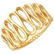 14K Yellow Freeform Ring - 536120364P