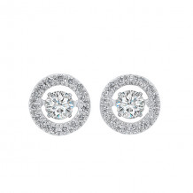 Gems One 14Kt White Gold Diamond (1/2Ctw) Earring - ROL1208-4WC