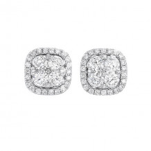 Gems One 14Kt White Gold Diamond (3/4Ctw) Earring - ER10256-4WC