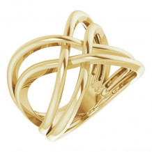 14K Yellow Freeform Ring - 65212260000P
