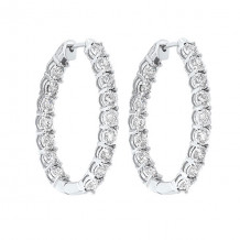Gems One 14Kt White Gold Diamond (1/2Ctw) Earring - ER24315-4WC
