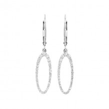 Gems One 14Kt White Gold Diamond (1/2Ctw) Earring - ER10655-4WD