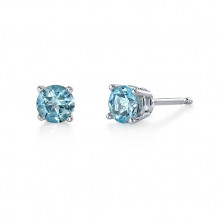 Stanton Color 14k Gold Aquamarine Earrings