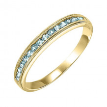 Gems One 10Kt Yellow Gold Blue Topaz (1/3 Ctw) Ring - FR1218-1Y