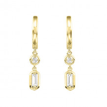 Gems One 14Kt Yellow Gold Diamond (1/6Ctw) Earring - ER10384-4YC