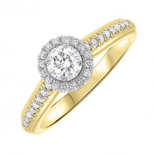 Gems One 14Kt White Yellow Gold Diamond(1/2Ctw) Ring - RG63185-4WYB