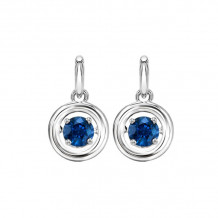 Gems One Silver (SLV 995) Rhythm Of Love Fashion Earrings - ROL2049S