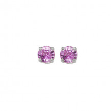 Gems One 14Kt White Gold Pink Sapphire (7/8 Ctw) Earring - EPR45-4W