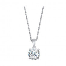 Gems One 14Kt White Gold Diamond (1Ctw) Pendant - PD10495-4WD