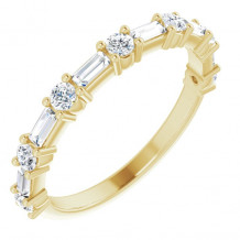 14K Yellow 1/3 CTW Diamond Anniversary Band - 123621605P