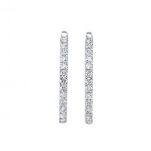 Gems One 14Kt White Gold Diamond (1/4Ctw) Earring - ER10557/25-4WF