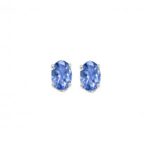 Gems One 14Kt White Gold Tanzanite (7/8 Ctw) Earring - ETO54-4W