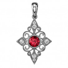 Stanton Color 14k Gold Ruby Pendant